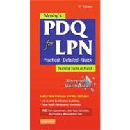 Mosby's PDQ for LPN 9780323084475