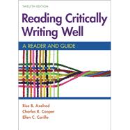 Reading Critically, Writing Well 9781319194475