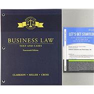 Bundle: Business Law: Text and Cases, Loose-Leaf Version, 14th + MindTap Business Law, 1 term (6 months) Printed Access Card 9781337374491