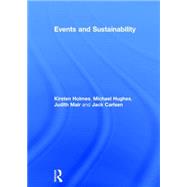 Events and Sustainability 9780415744492