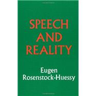 Speech and Reality 9781620324493