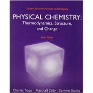Student Solutions Manual for Physical Chemistry 9781464124495