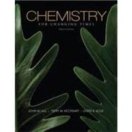 Chemistry for Changing Times 9780136054498