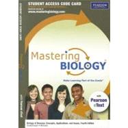 MasteringBiologyreg; with Pearson eText -- Standalone Access Card -- for Biology of Humans : Concepts, Applications, and Issues