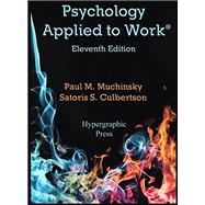 Psychology Applied to Work 9780974934501