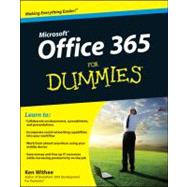 Microsoft Office 365 for Dummies 9781118104507