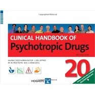 Clinical Handbook of Psychotropic Drugs 9780889374515