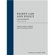 Patent Law and Policy 9781632824516