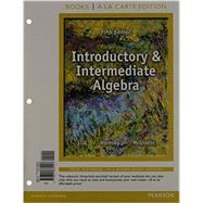 Introductory and Intermediate Algebra, Books a la Carte Edition Plus NEW MyMathLab with Pearson eText -- Access Card Package 9780321914521