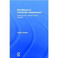 Excellence in University Assessment: Learning from award-winning practice 9781138824546