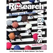 Research Methods, Design, and Analysis Plus MysearchLab with eText -- Access Card Package 9780205944569