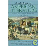 Anthology of American Literature Vol. 2 : Realism to the Present