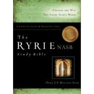 The Ryrie NAS Study Bible Bonded Leather Black Red Letter Indexed 9780802484581