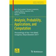 Analysis, Probability, Applications, and Computation