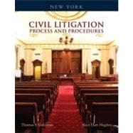 New York Civil Litigation Process and Procedures 9780132374590