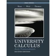 University Calculus, Early Transcendentals, Single Variable 9780321694591