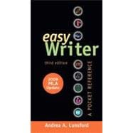 EasyWriter with 2009 MLA Update: A Pocket Reference 9780312594596