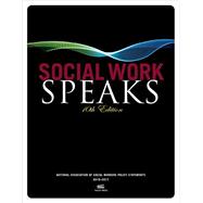Social Work Speaks 9780871014597