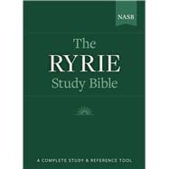 The Ryrie NAS Study Bible Genuine Leather Black Red Letter 9780802484598