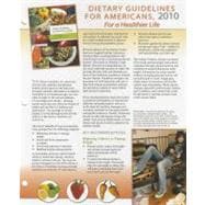 Dietary Guidelines (2010) Update Resource 9780077504618