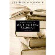 Brief Guide to Writing from Readings, A 9780321194619