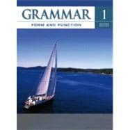 Grammar Form And Function 1 Student Book 9780073384627