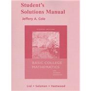 Student Solutions Manual for Basic College Mathematics 9780321574640