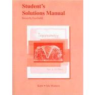 Student Solutions Manual for Trigonometry 9780321644640