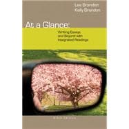 At a Glance Writing Essays and Beyond with Integrated Readings 9781285444642