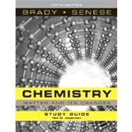 Chemistry: The Study of Matter and Its Changes, Student Study Guide, 5th Edition 9780470184646