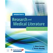 Introduction to Research and Medical Literature For Health Professionals 9781284034646