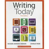 Writing Today 9780321984654