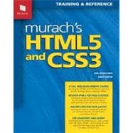 Murach's HTML5 and CSS3: Training & Reference 9781890774660