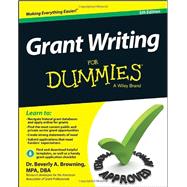 Grant Writing for Dummies 9781118834664