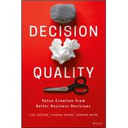 Decision Quality 9781119144670