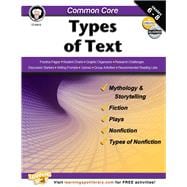 Common Core Types of Text 9781622234677