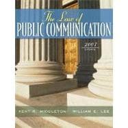 The Law of Public Communication, 2007 Update Edition 9780205484683