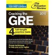 Cracking the GRE with 4 Practice Tests, 2015 Edition 9780804124683