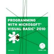 Programming with Microsoft® Visual Basic® 2010, 5th Edition 9781133464686