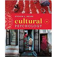 Cultural Psychology (Fourth Edition) 9780393644692