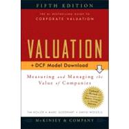 Valuation, + Download Measuring and Managing the Value of Companies 9780470424698