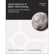 Applications in Basic Marketing: Clippings From the Popular Business Press: 2004-2005 Edition 9780072864700