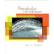 Precalculus A Right Triangle Approach 9780321644701