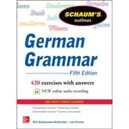 Schaum's Outline of German Grammar, 5th Edition 9780071824705