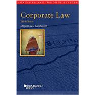 Corporate Law 9781609304713