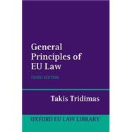 General Principles of EU Law 9780199534715