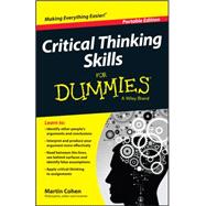 Critical Thinking Skills for Dummies 9781118924723