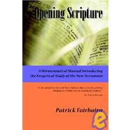 Opening Scripture (Paperback)