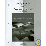 Study Guide and Working Papers to accompany Advanced Accounting 9780073344737