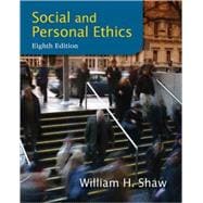 Social and Personal Ethics 9781133934738